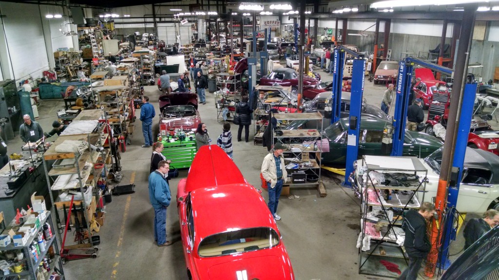 Visiting JD's British Cars